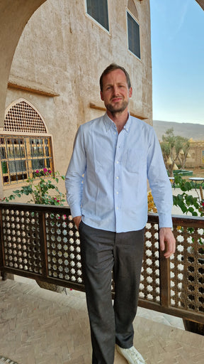 Hemd Langarm Vintage Oxford