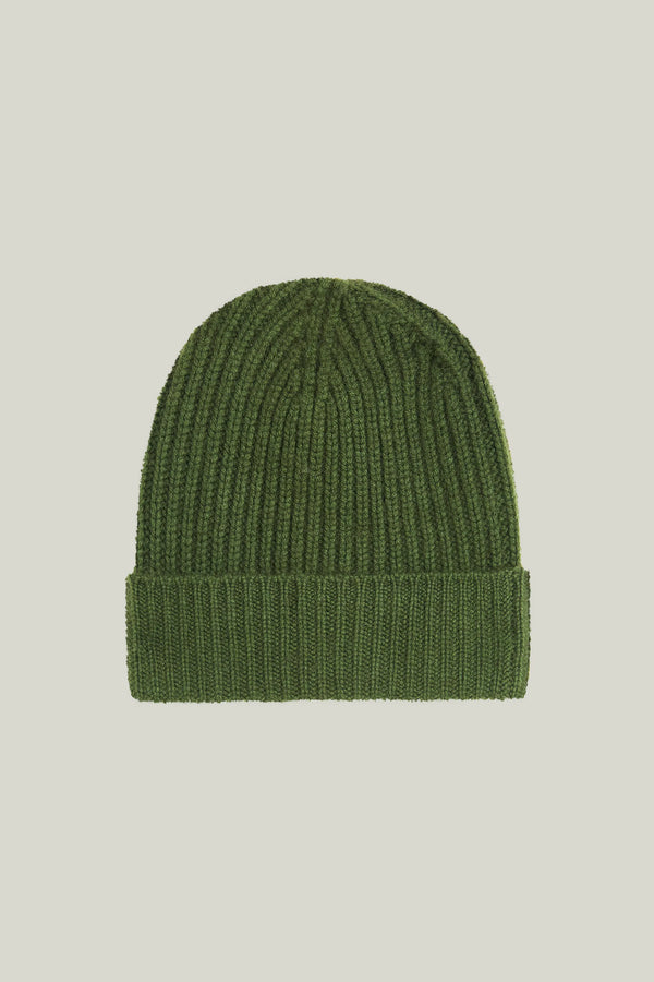 Kaschmir Mütze Olive#Farbe_Olive