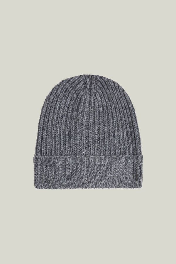 Kaschmir Mütze Grey Melange#Farbe_Grey Melange