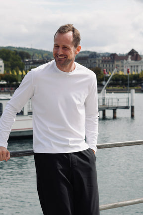T-Shirt Langarm Swiss Cotton