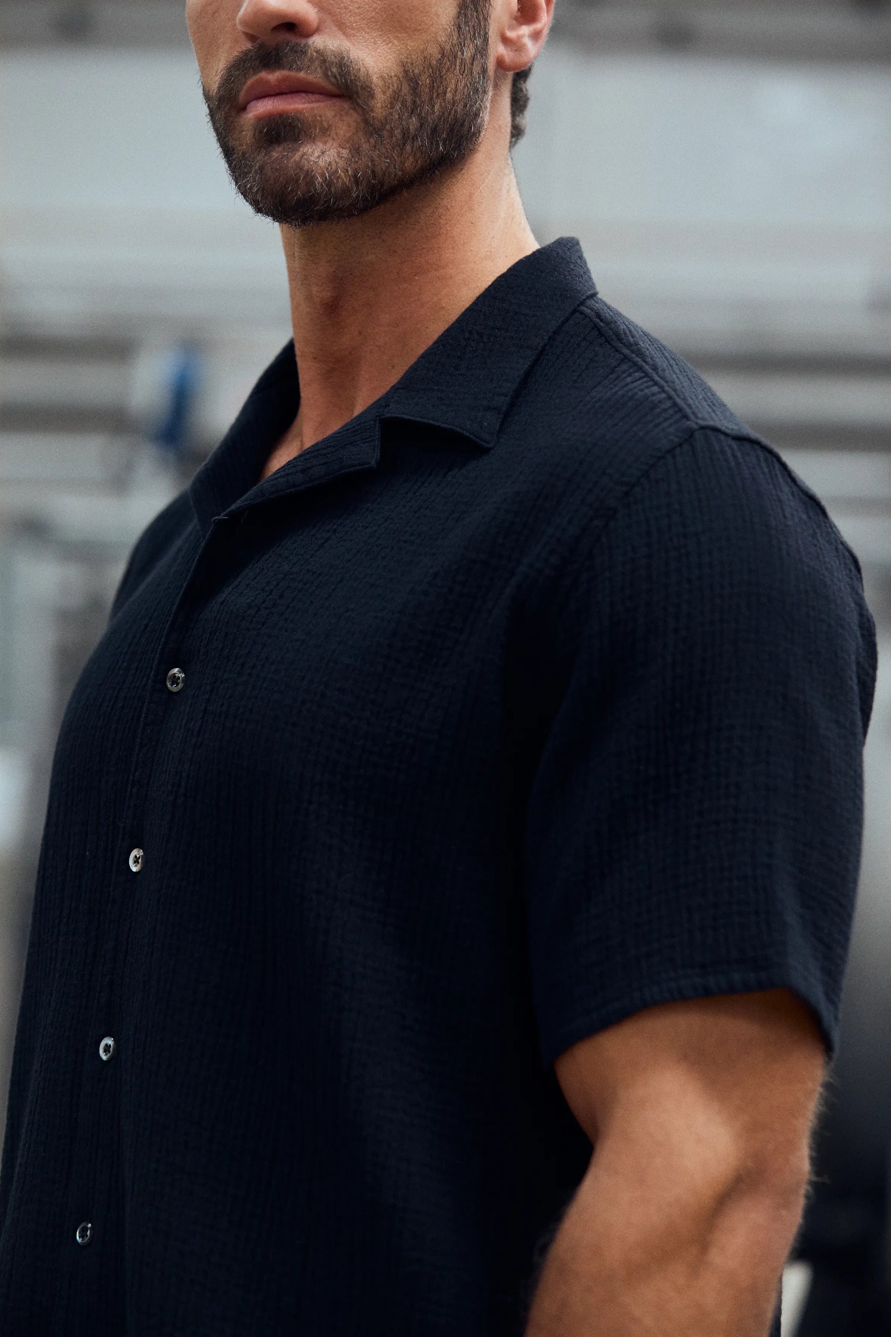 Bowling Shirt Musselin