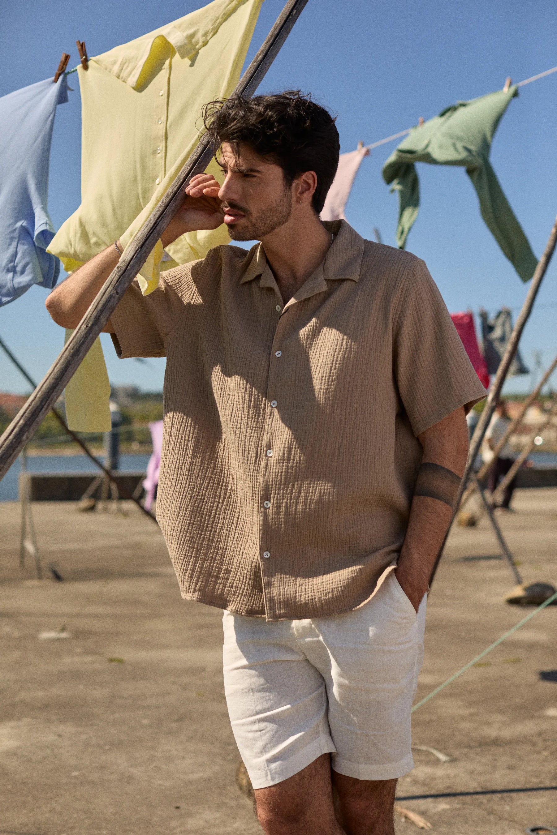 Bowling Shirt Musselin
