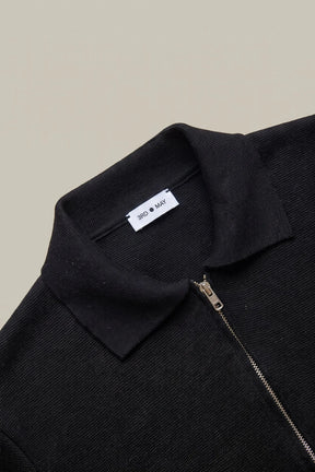 Knit Blouson Milano Rib
