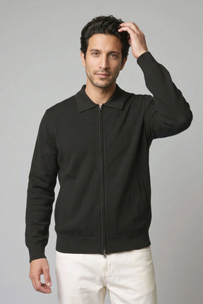 Knit Blouson Milano Rib