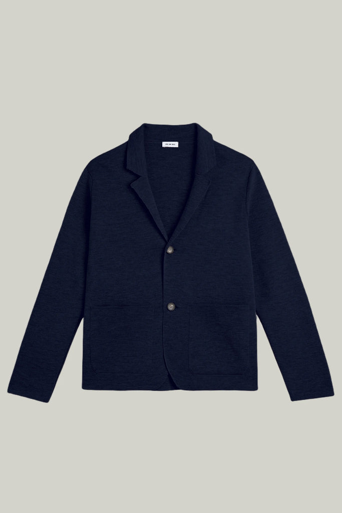 Strickblazer 2-Knopf Merino Extra Fine