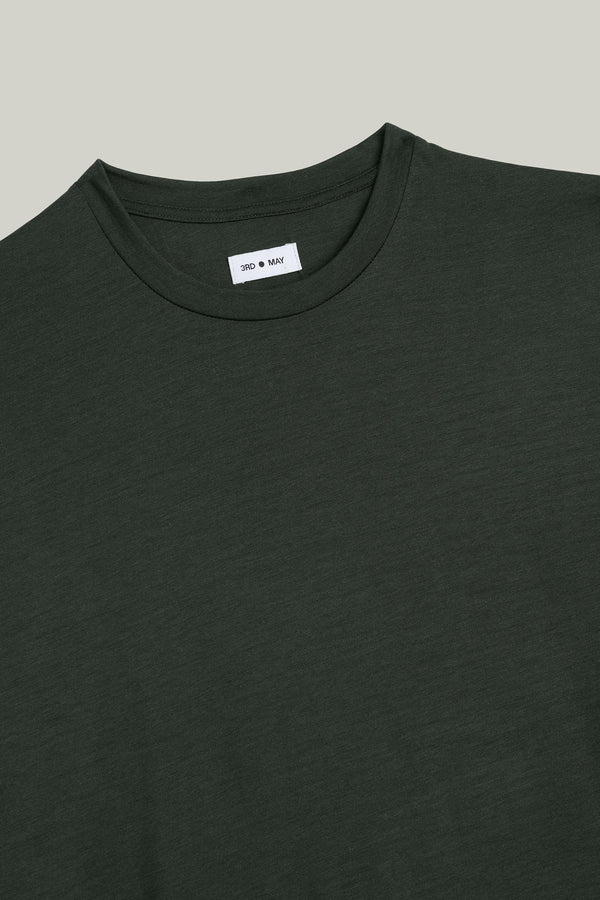 T-Shirt Langarm Luxe Wool Racing Green#Farbe_Racing Green