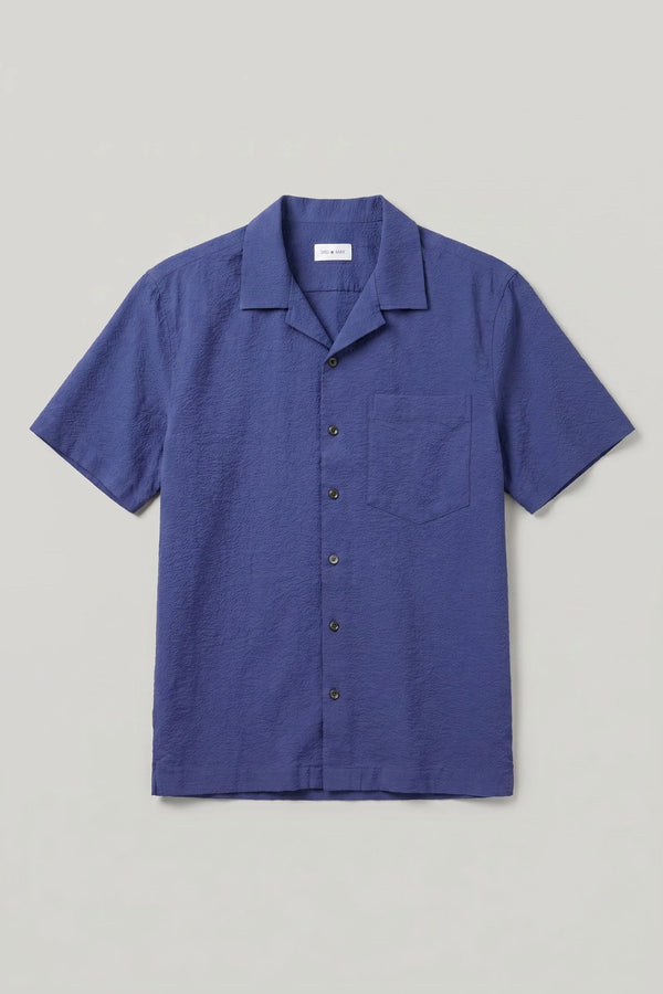 Hemd Casual Seersucker Hawai