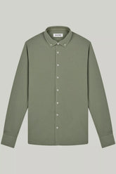 Hemd Langarm Pique Garment Dyed