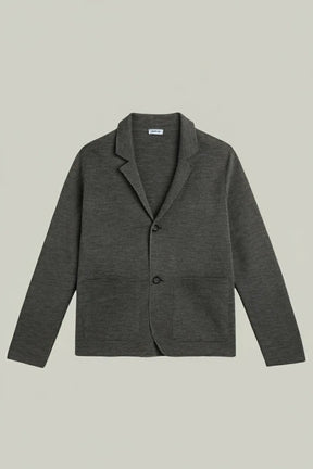 Strickblazer 2-Knopf Merino Extra Fine
