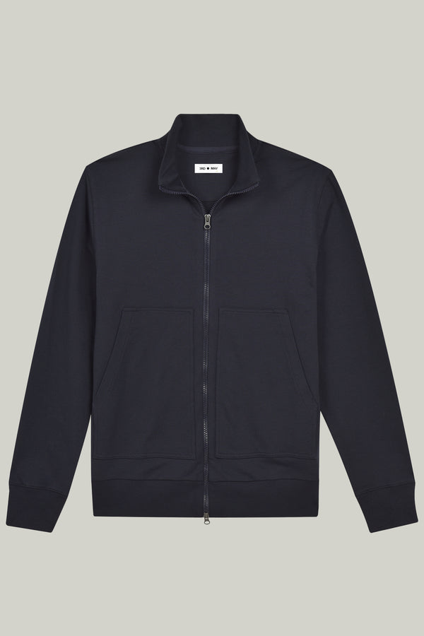 Sweatjacke Zip Modal Cotton